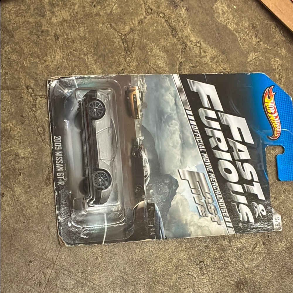 Hot Wheels Fast & Furious 2009 Nissan GT-R Gray Die-Cast Car
